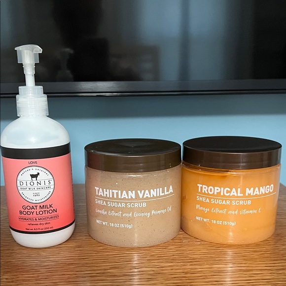 Dionis goat milk skincare body lotion,sugar scrubs lot - Picture 1 of 5